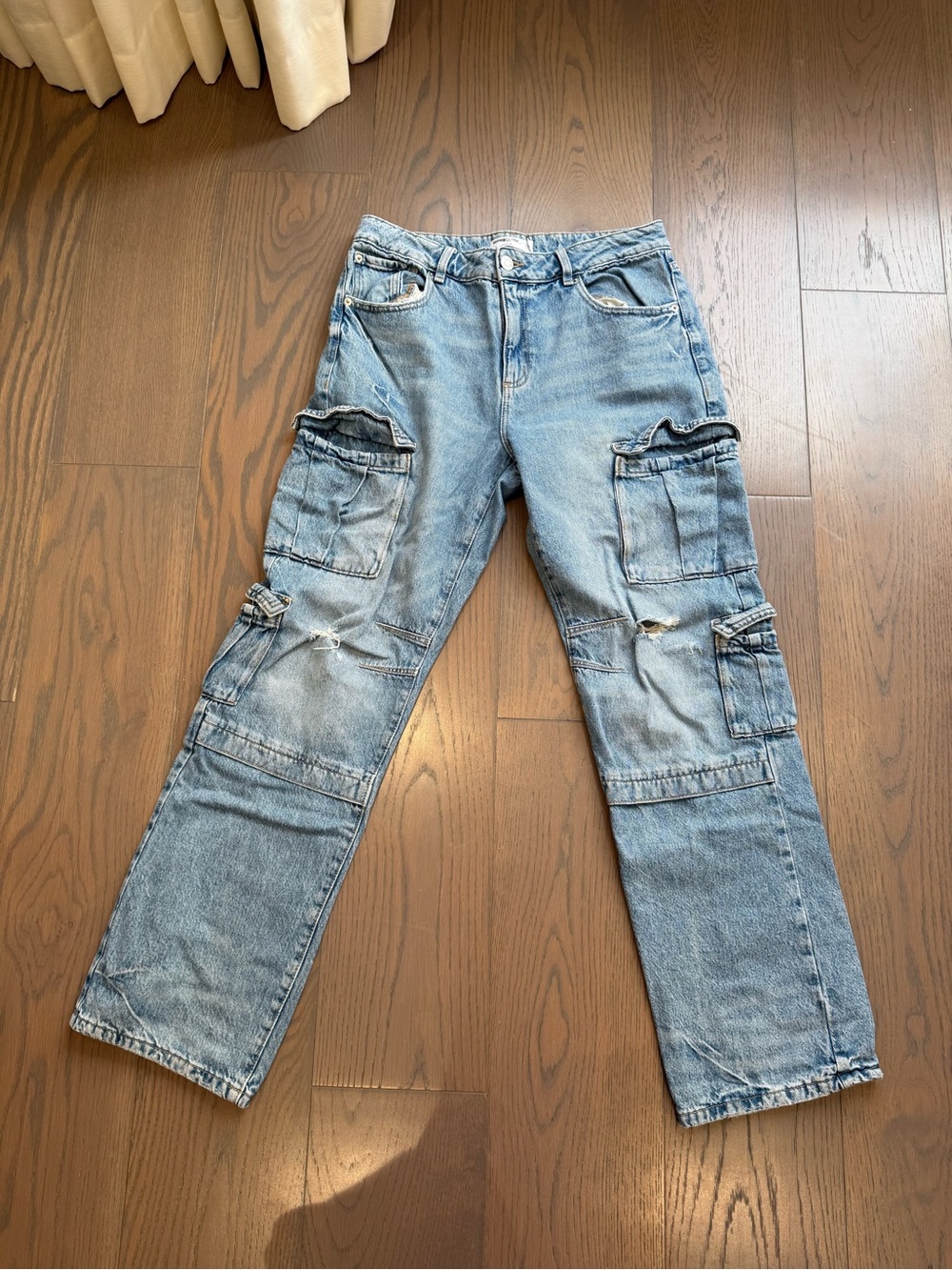 Garage Slouchy Cargo Jean